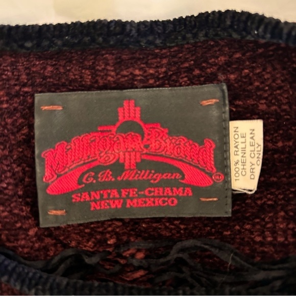 MILLIGAN BRAND VTG C.B. Milligan Chenille Horse Tunic Length Sweater Size L RARE - Picture 9 of 10